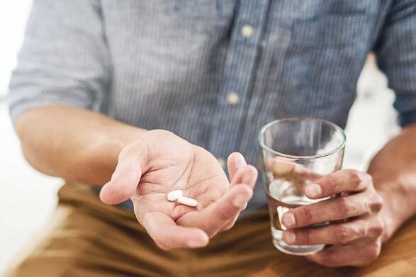 Tablets for calculous prostatitis