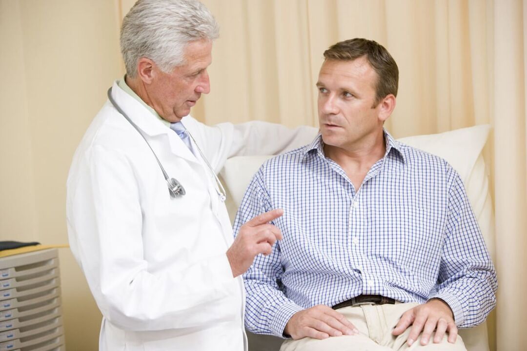 Specialist advice on prostatitis